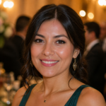 Mujer sonriente disfrutando una experiencia de Ctime Eventos